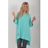 Tyrkysové oversize tričko ES6337