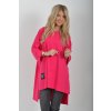 Růžové oversize tričko ES6342