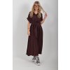 Vínové šaty E6347