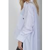 Bílá atypická košile ES6357