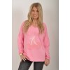 Růžová mikina ES6359