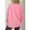 Růžová mikina ES6359
