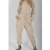 Béžový mikinový overal ES6363