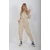 Béžový mikinový overal ES6363