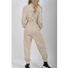Béžový mikinový overal ES6363