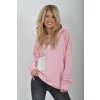 Růžová mikina ES6365