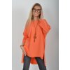 Oranžové oversize tričko ES6392