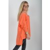 Oranžové oversize tričko ES6392