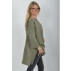 Khaki oversize tričko ES6393