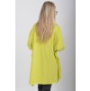 Limetkové oversize tričko ES6394