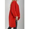Červené oversize tričko ES6396