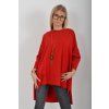 Červené oversize tričko ES6396
