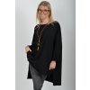 Černé oversize tričko ES6397