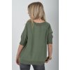 Khaki svetr ES6409