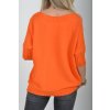 Oranžový svetr ES6417