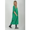 Zelené bavlněné šaty ES6430