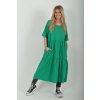 Zelené bavlněné šaty ES6430