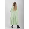 Mentolové bavlněné šaty ES6433
