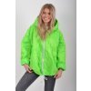 Svítivě zelená bunda ES6437