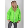 Svítivě zelená bunda ES6437