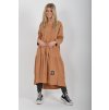 Béžové bavlněné šaty ES6444