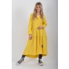 Žluté bavlněné šaty ES6448