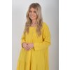 Žluté bavlněné šaty ES6448