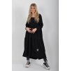 Černé bavlněné šaty ES6449