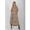 Cappuccino bavlněné šaty E6450