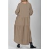 Cappuccino bavlněné šaty E6450