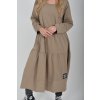Cappuccino bavlněné šaty E6450
