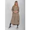 Cappuccino bavlněné šaty E6450