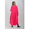 Růžové bavlněné šaty ES6451