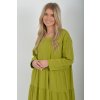 Zelené bavlněné šaty ES6452