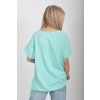 Tyrkysové tričko ES6526