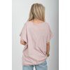 Starorůžové tričko ES6531