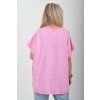 Růžové tričko ES6534