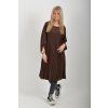 Čokoládové šaty ES6551