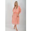 Meruňkové šaty ES6560