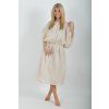 Béžové šaty ES6563