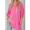 Růžová košile ES6567