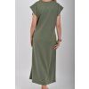 Khaki šaty ES6573