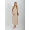 Béžové šaty ES6576