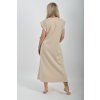 Béžové šaty ES6576
