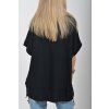 Černá halenka ES6592