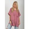 Starorůžová halenka ES6595