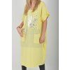 Žluté šaty ES6596