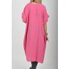 Růžové šaty ES6597