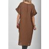 Čokoládové šaty ES6600