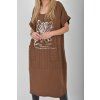 Čokoládové šaty ES6600